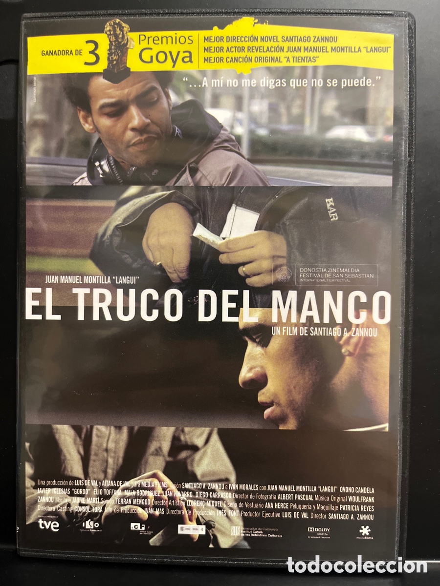 Cine: EL TRUCO DEL MANCO de SANTIAGO A. ZANNNOU 90&rsquo; DVD ( 2008 )
