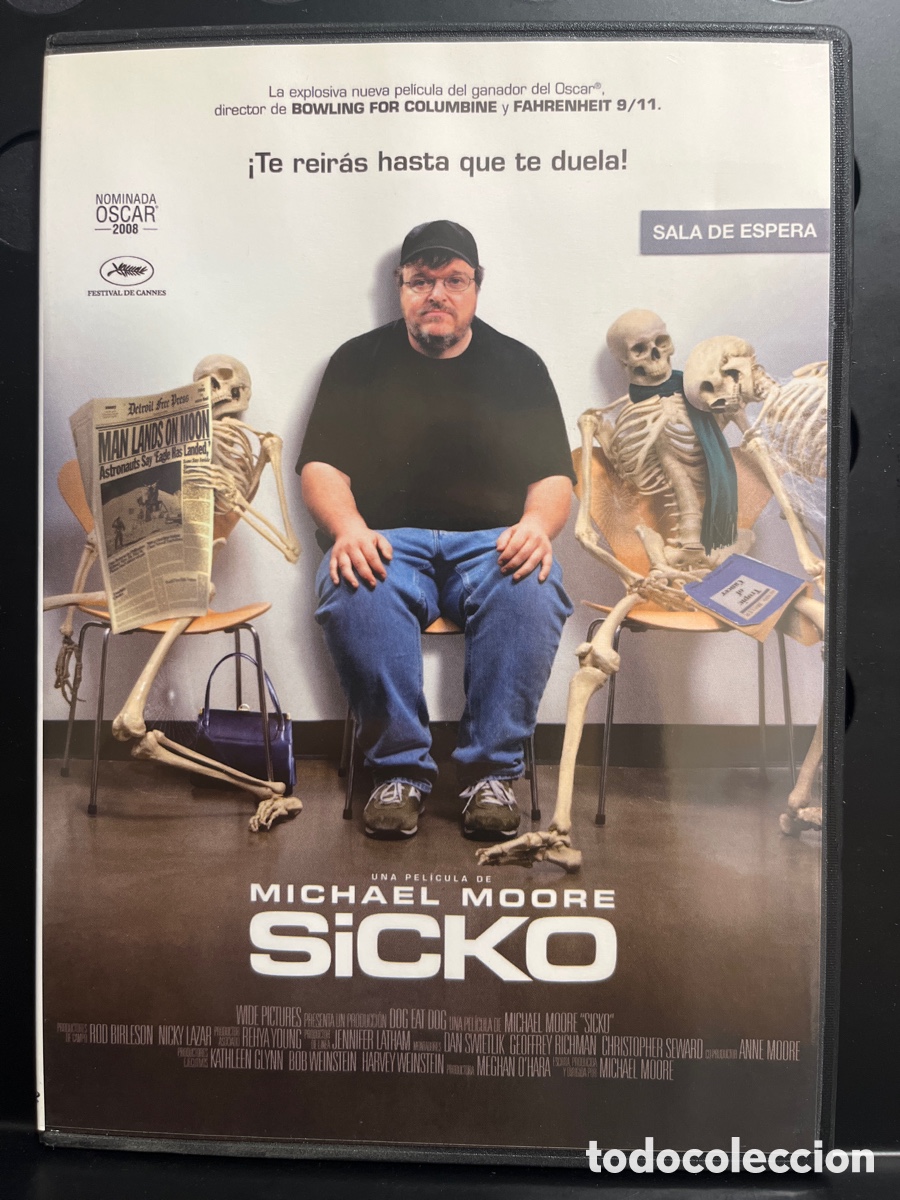 Cine: SICKO de MICHAEL MOORE 123&rsquo; DVD ( 2007 )