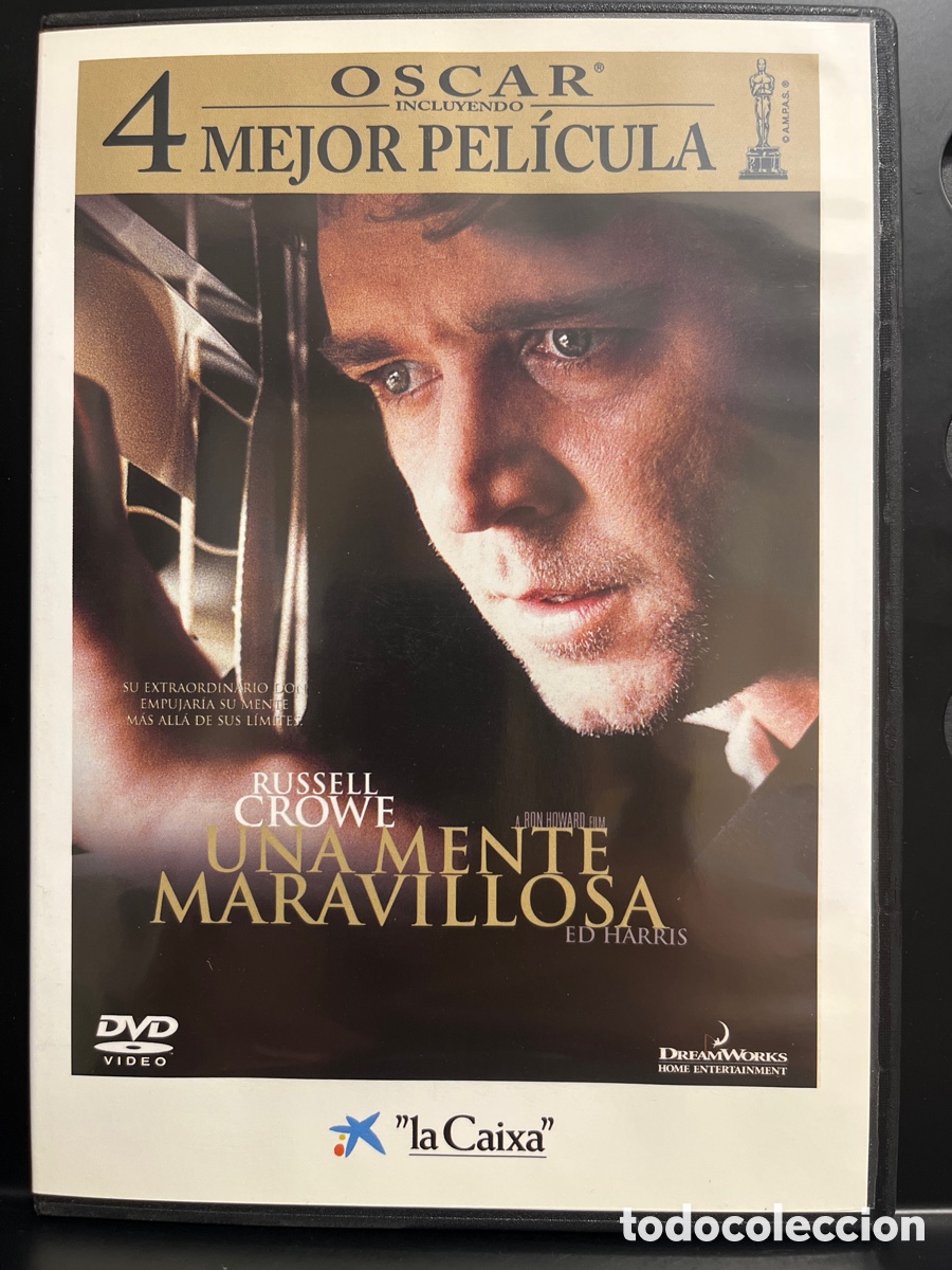 Cine: UNA MENTE MARAVILLOSA de RON HOWARD 130&rsquo; DVD ( 2001 )