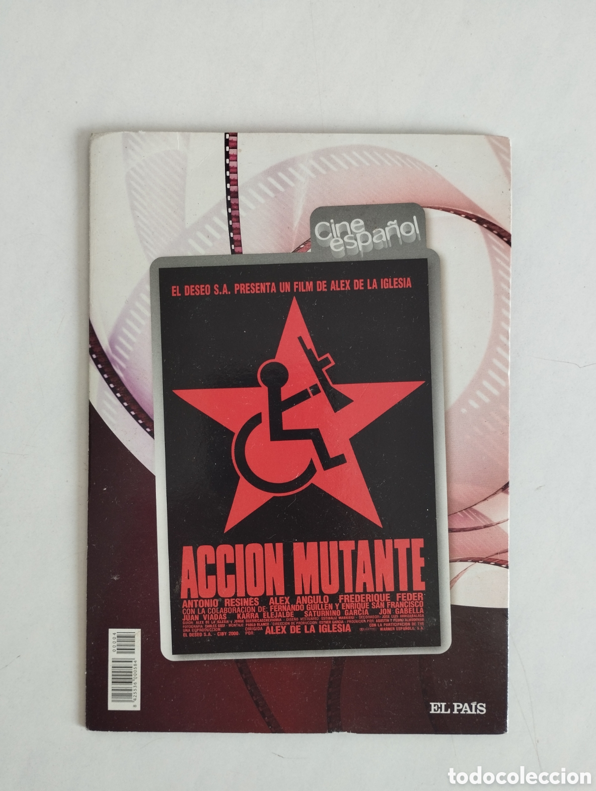 Cine: PELICULA DVD ACCION MUTANTE (funda de cart&oacute;n fino)