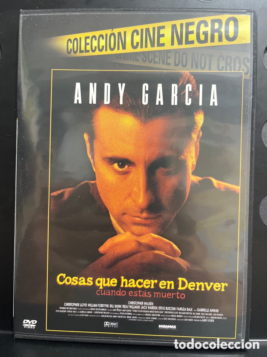 Cin&eacute;ma: COSAS QUE HACER EN DENVER CUANDO HAS MUERTO de GARY FLEDER 110&rsquo; DVD ( 1995 )