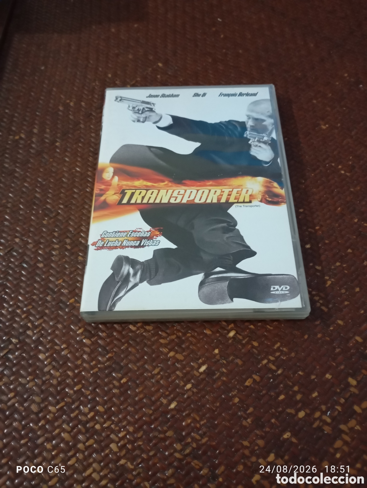 Cine: Transporte DVD Jason staham