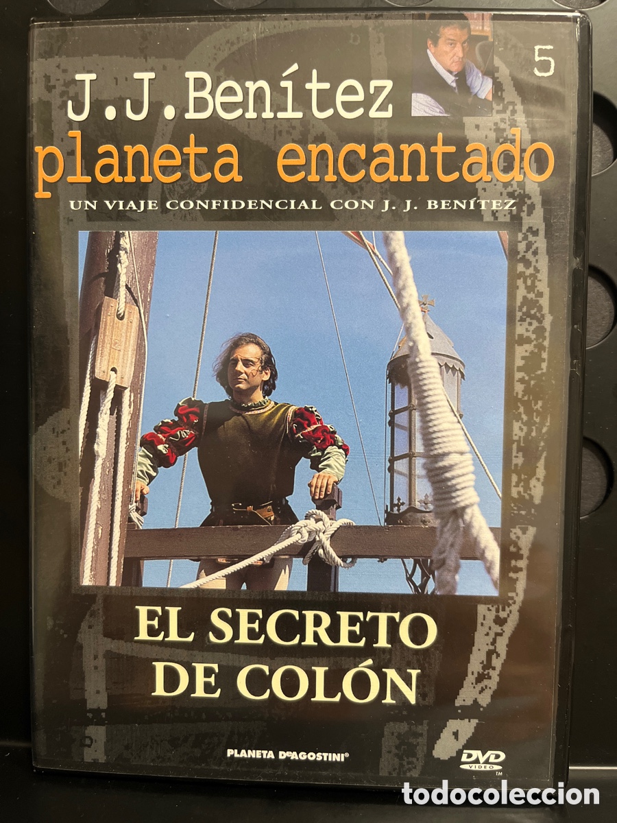 Cine: PLANETA ENCANTADO N.5 EL SECRETO DE COL&Oacute;N CONFIDENCIAL CON J.J. BEN&Iacute;TEZ DVD ( 2005 )