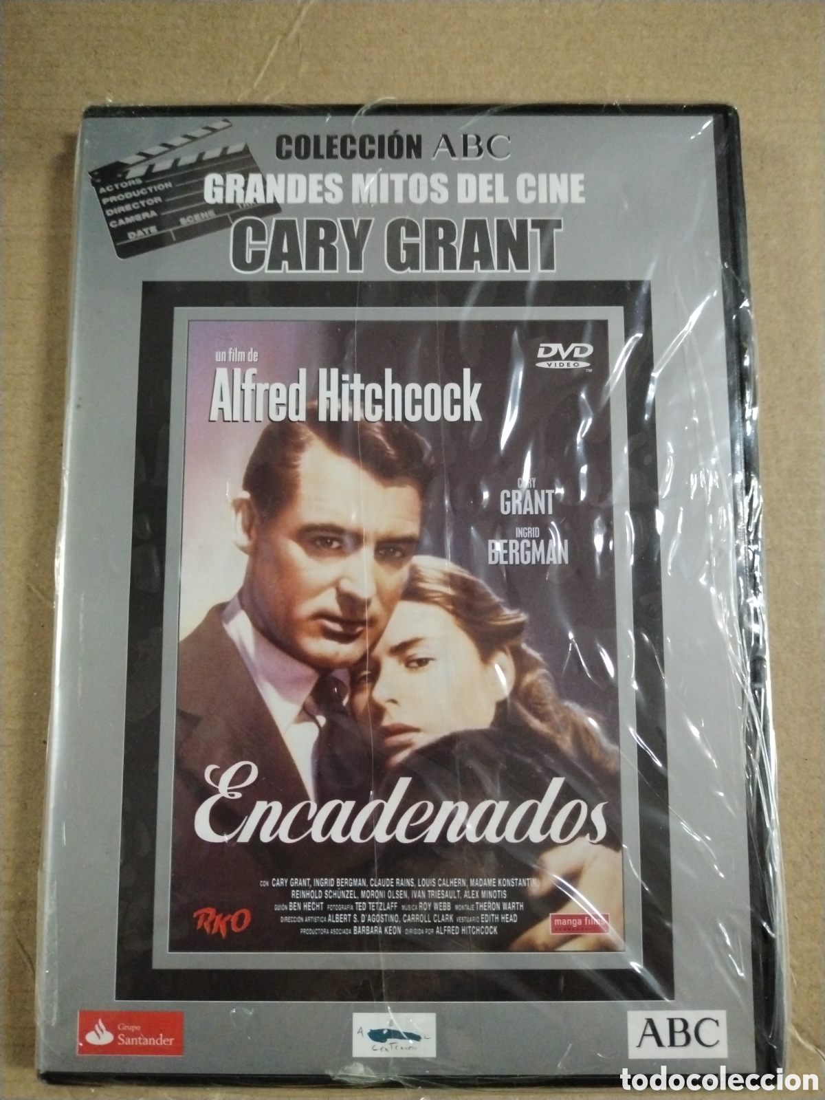Cinema: Grandes Mitos del Cine. Gary Grant. Encadenados. DVD Precintado