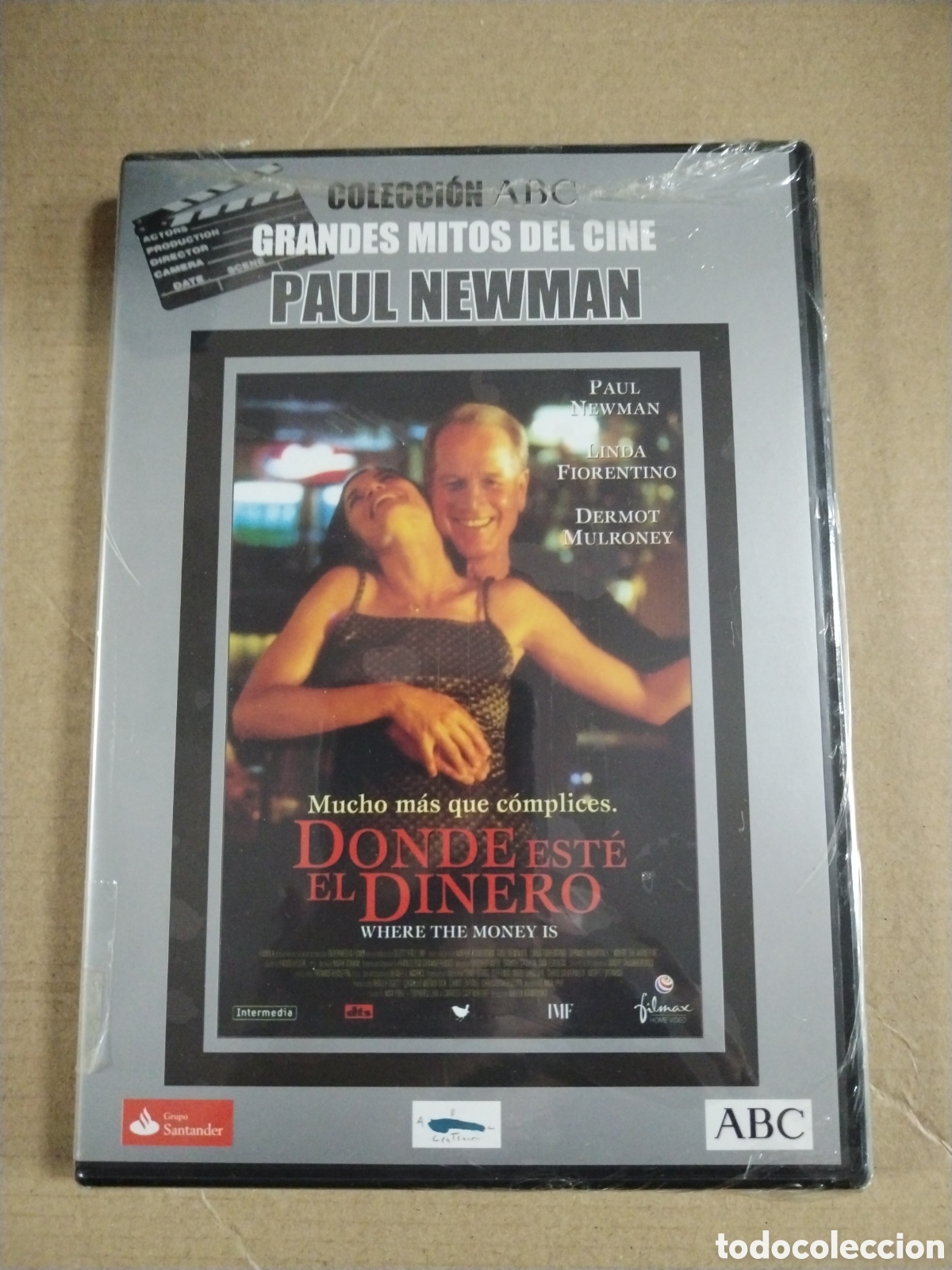Cine: Grandes Mitos del Cine. Paul Newman. Donde est&eacute; el dinero. DVD Precintado