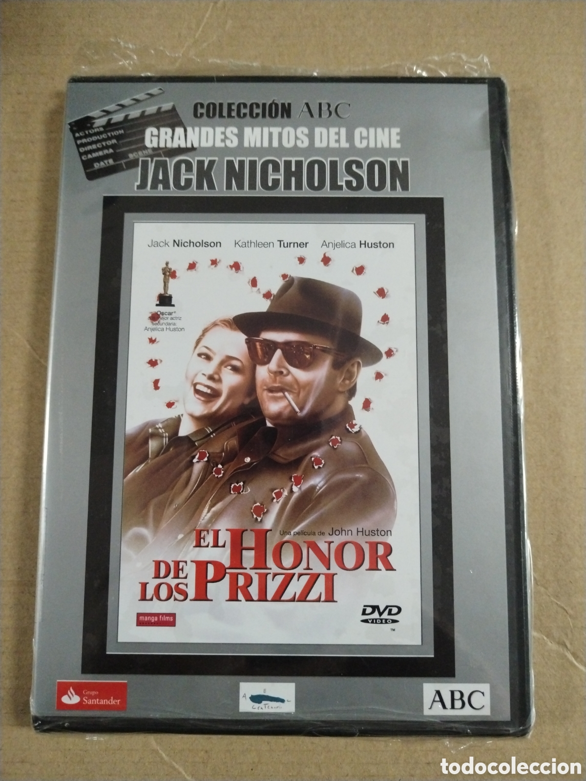 Cine: Grandes Mitos del Cine. Jack Nicholson. El honor de los Prizzi. DVD Precintado