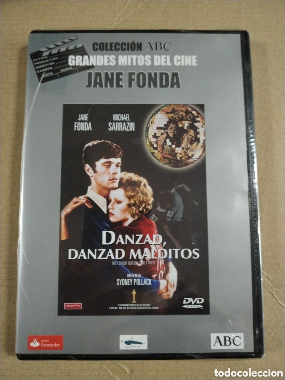 Cine: Grandes Mitos del Cine. Jane Fonda. Danzad, danzad malditos. DVD Precintado