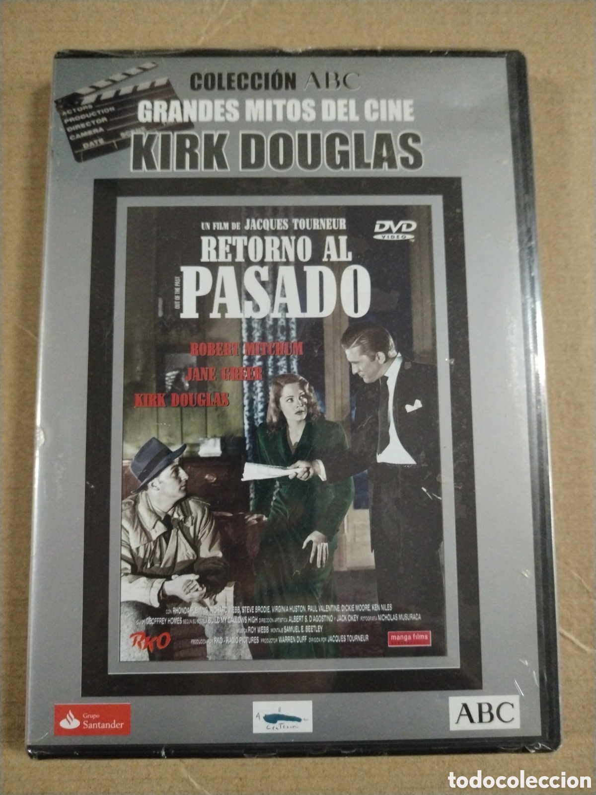Cine: Grandes Mitos del Cine. Kirk Douglas.Retorno al pasado. DVD Precintado