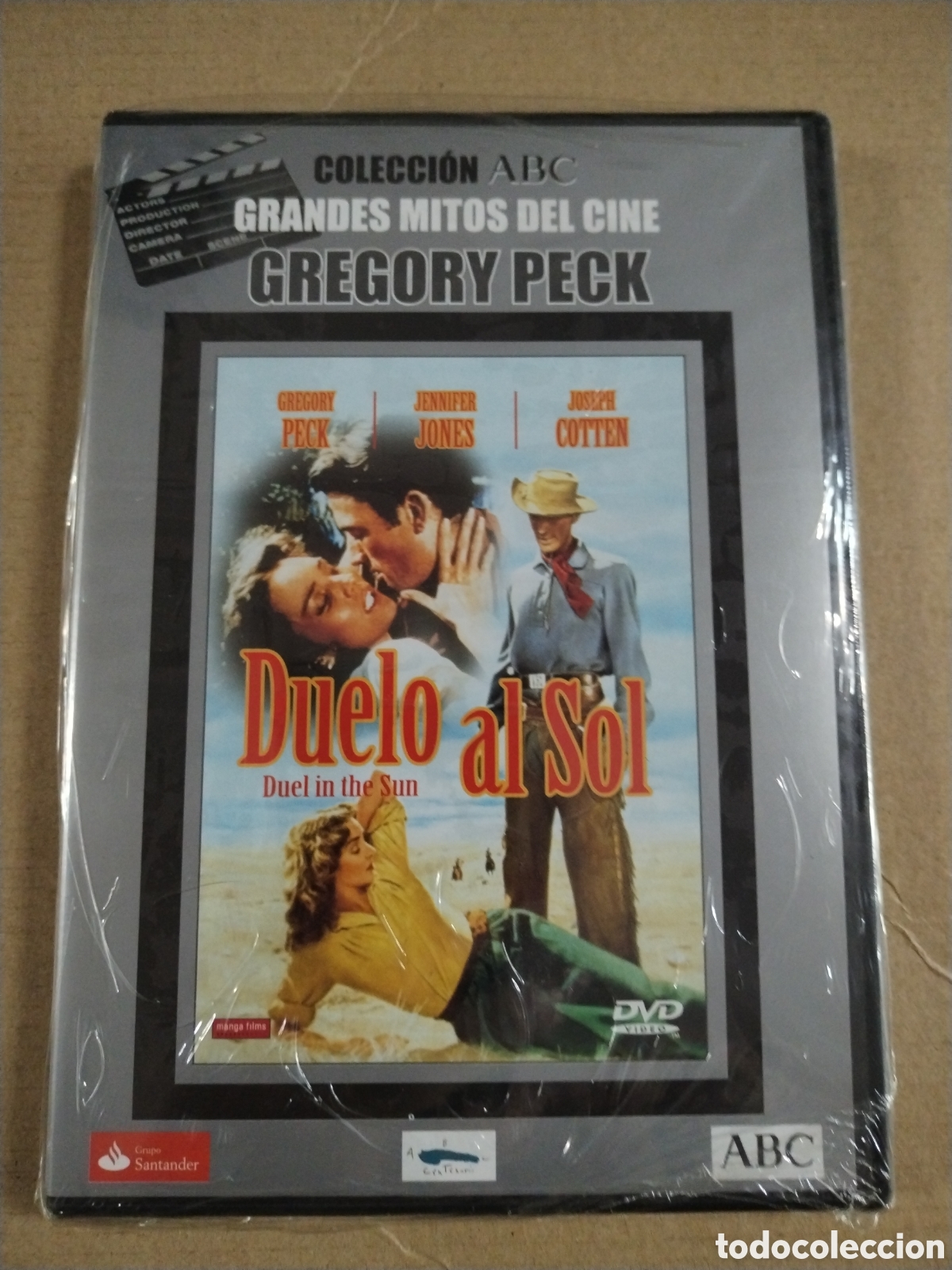 Cine: Grandes Mitos del Cine. Gregory Peck. Duelo al sol. DVD Precintado
