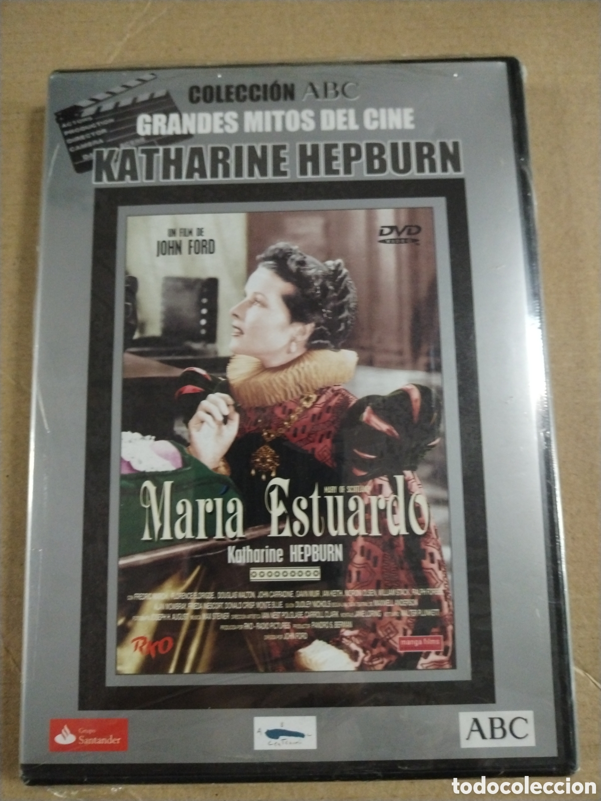 Cine: Grandes Mitos del Cine. Katharine Hepburn. Mar&iacute;a Estuardo. DVD Precintado