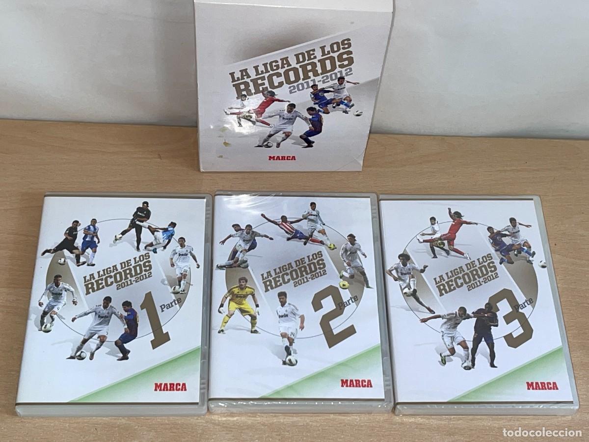 Cine: Colecci&oacute;n Completa REAL MADRID La Liga de los R&eacute;cords 2011-2012 3 DVD's Marca RM Ronaldo Ramos Ozil