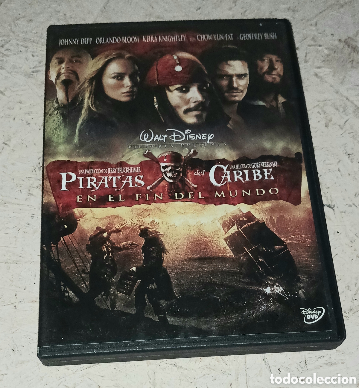 Cine: DVD Piratas del Caribe: En el Fin del Mundo (Disney) - Gore Verbinski, Johnny Depp