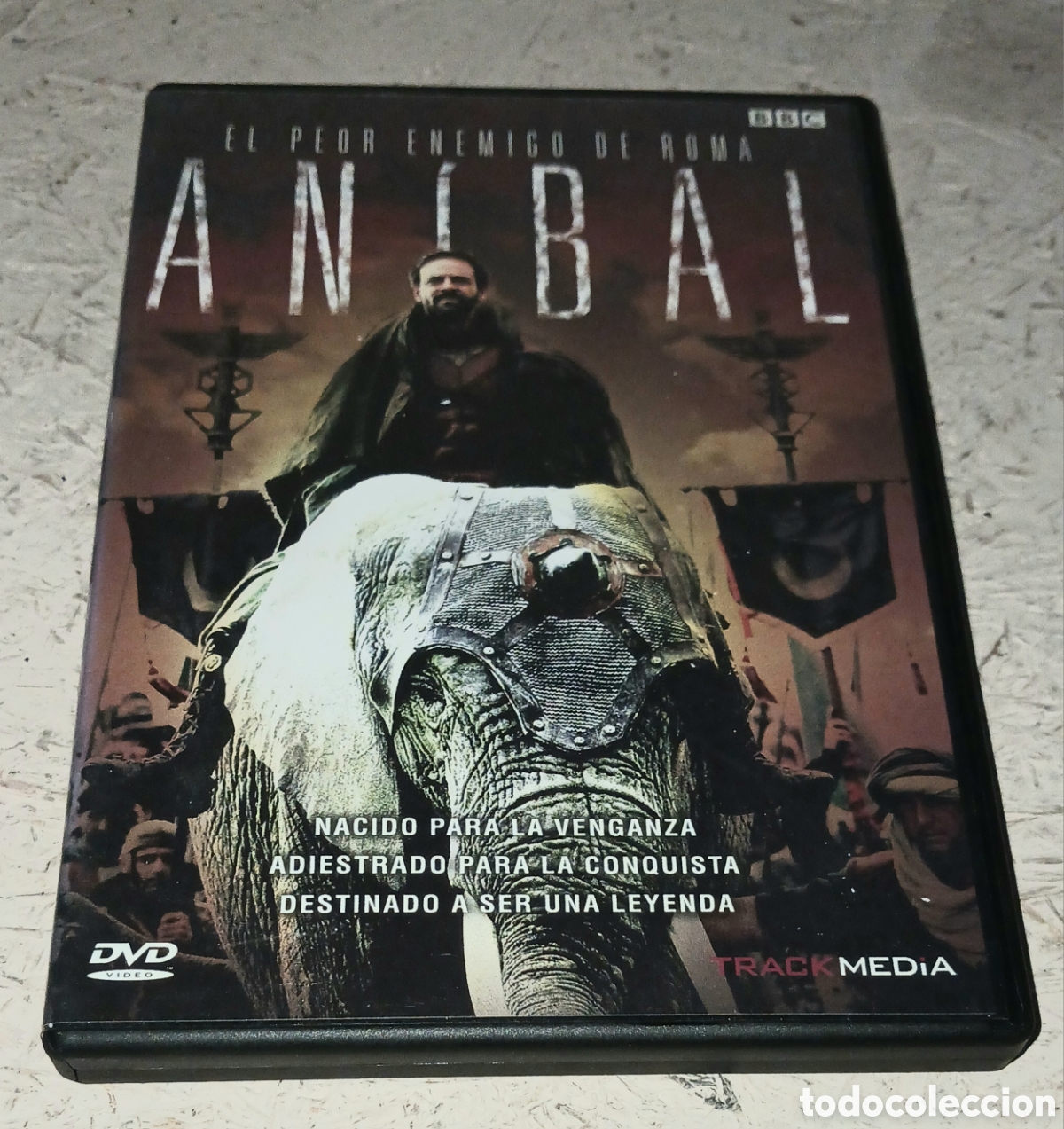 Cine: DVD An&iacute;bal: El Peor Enemigo de Roma (BBC) - Edward Bazalgette, Alexander Siddig - Track Media