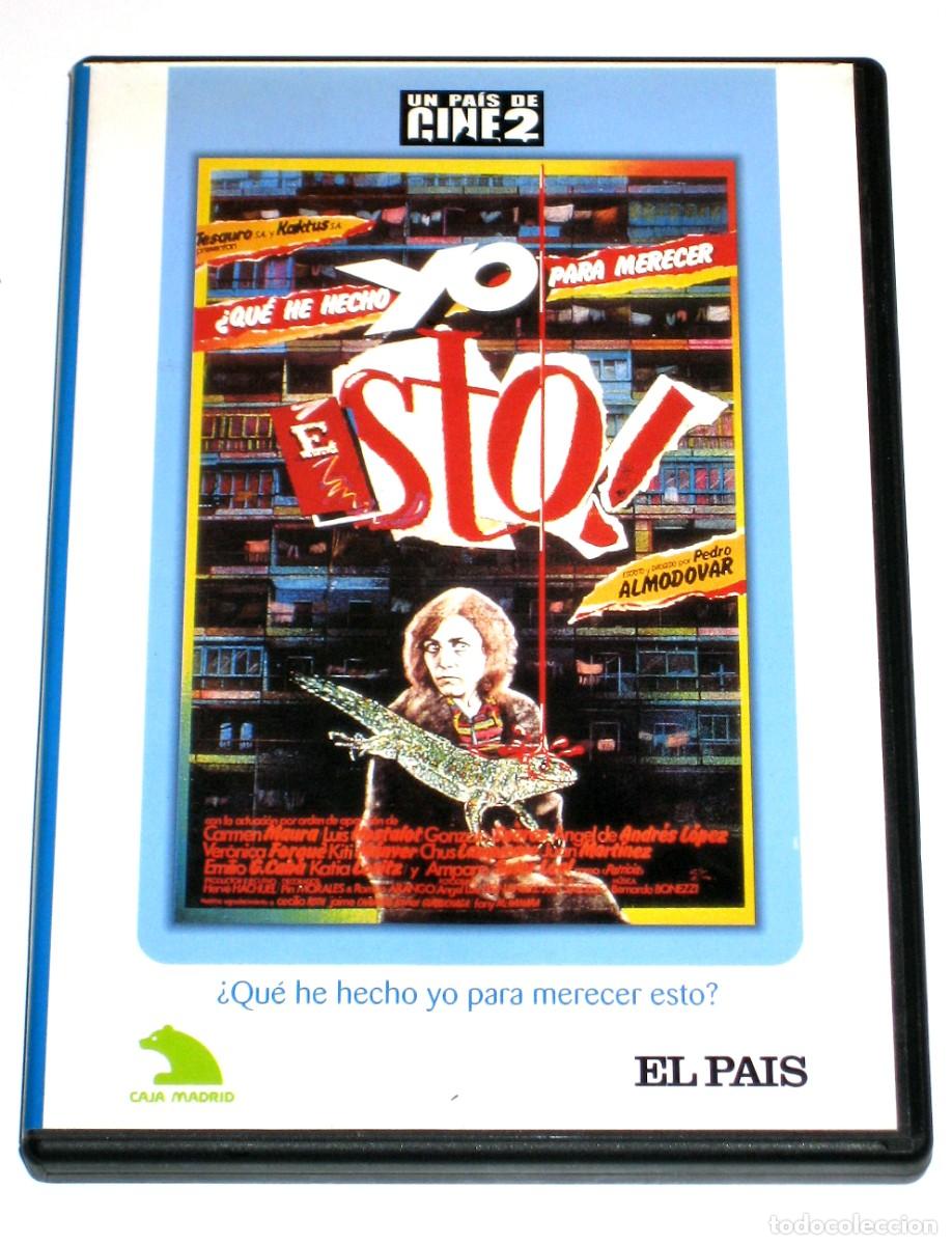 Cine: Que he Hecho Yo para Merecer Esto - Pedro Almod&oacute;var Carmen Maura Ver&oacute;nica Forqu&eacute; Luis Hostalot DVD