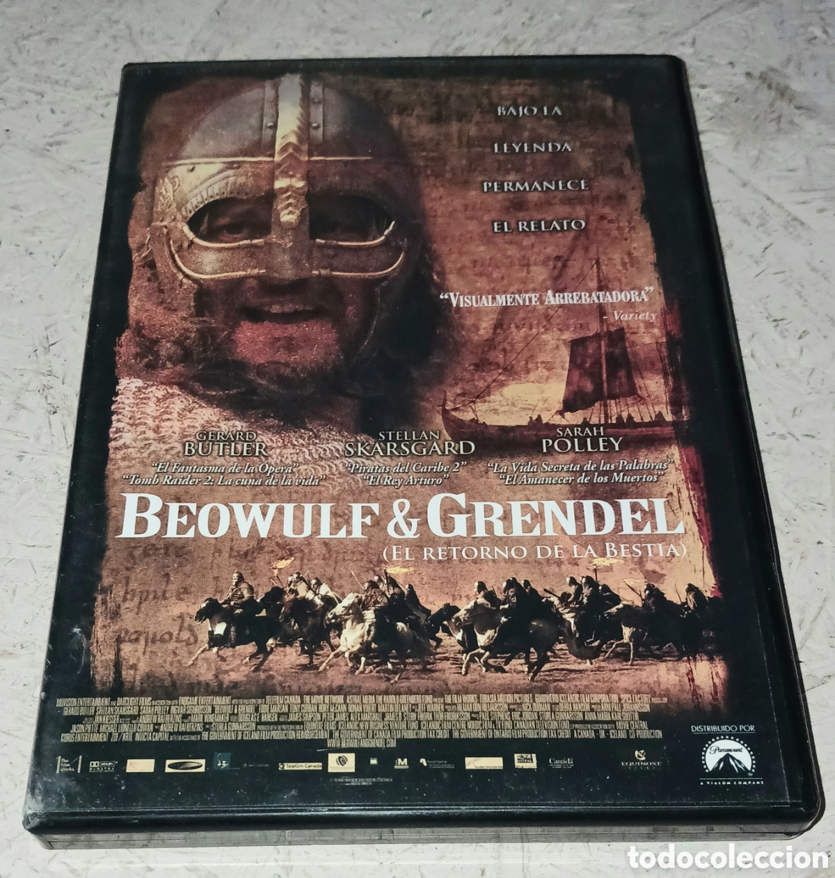 Cine: DVD Beowulf & Grendel (El Retorno de la Bestia) Sturla Gunnarsson, Gerard Butler, Stellan Skarsg&aring;rd