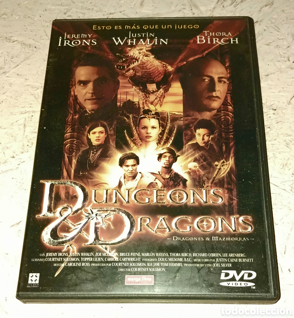 Cinema: DVD Dungeons & Dragons (Dragones y Mazmorras) - Courtney Solomon, Jeremy Irons, Thora Birch