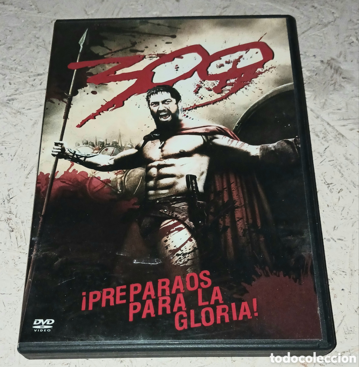 Cine: DVD 300 - Zack Snyder, Gerard Butler, Lena Headey - Edici&oacute;n 1 Disco (Warner Bros.)