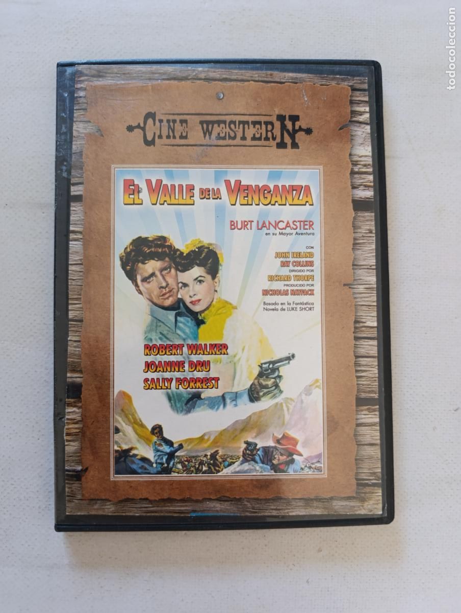 Cine: DVD EL VALLE DE LA VENGANZA + EL CONDOR - CAJA SLIM - LEER DESCRIPCION (276)