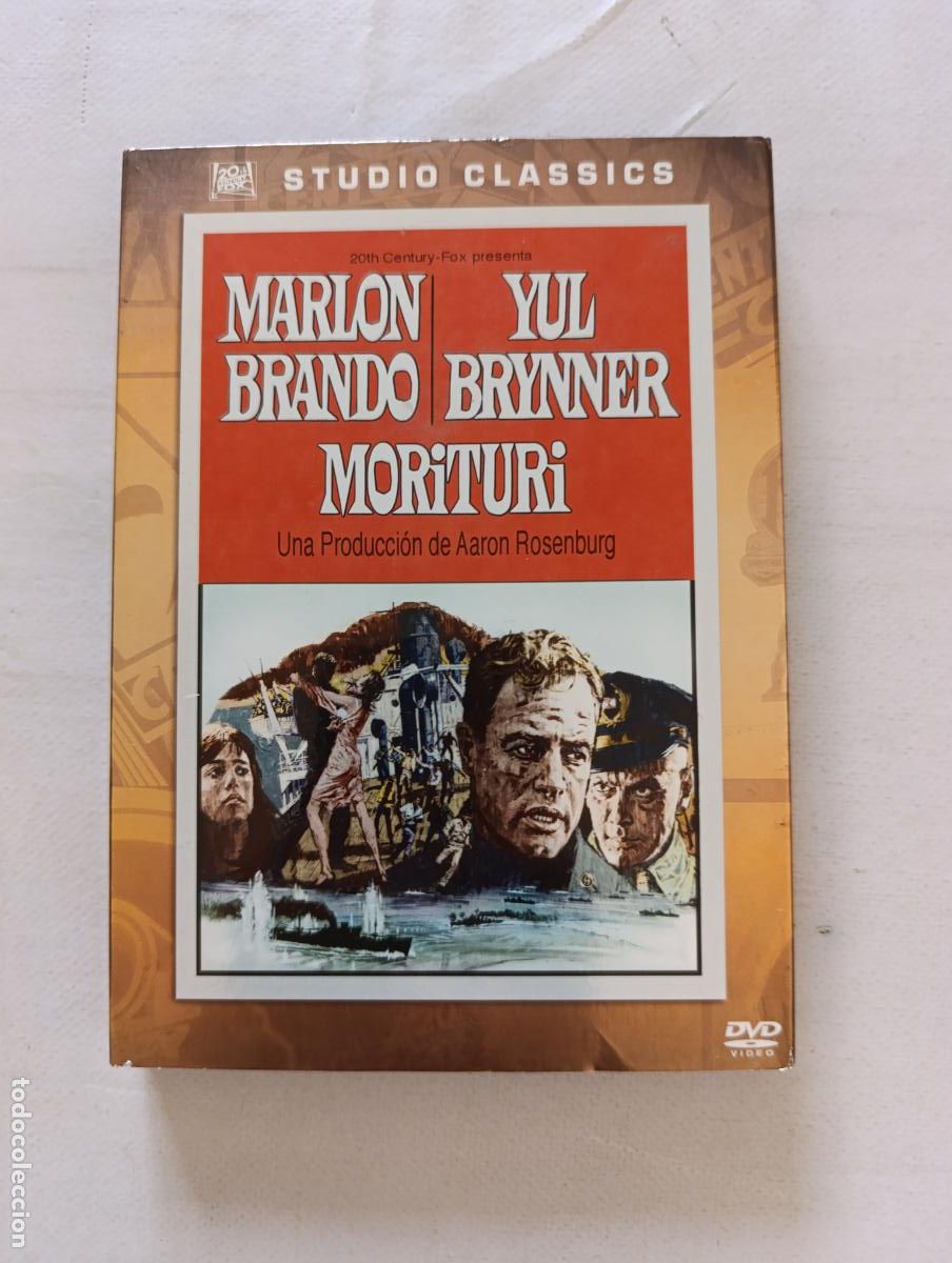 Cine: DVD MORITURI - MARLON BRANDO, YUL BRYNNER - LEER DESCRIPCION (276)