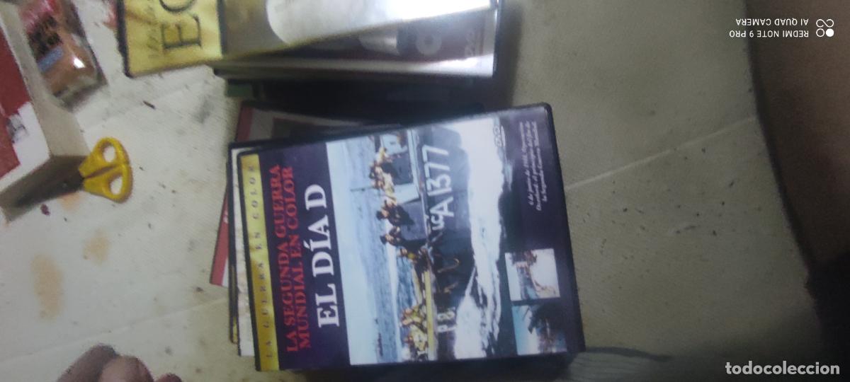 Cine: La segunda guerra mundial en color. El d&iacute;a D. Pel&iacute;cula / DVD.