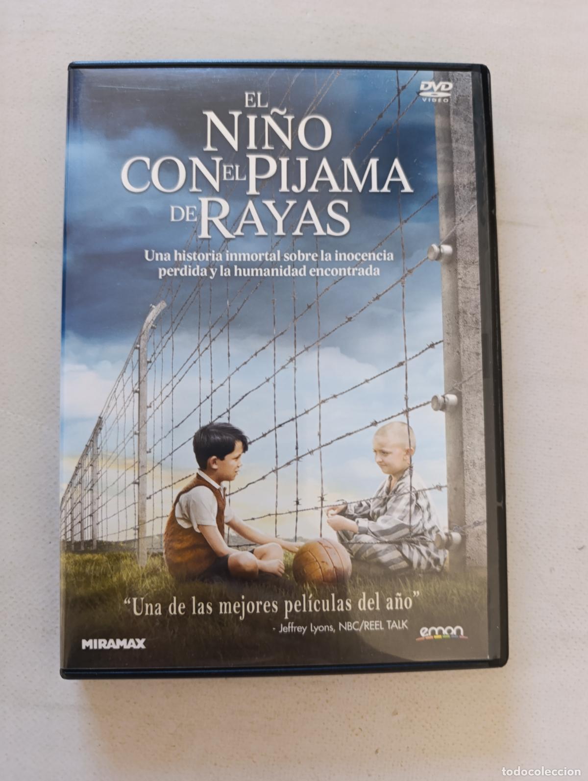 Cine: DVD EL NI&Ntilde;O CON EL PIJAMA DE RAYAS (277)