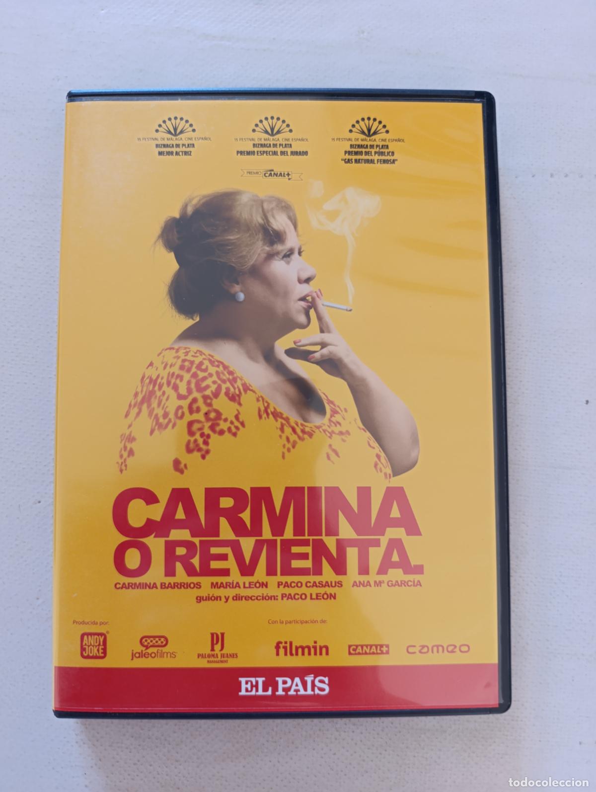 Cine: DVD CARMINA O REVIENTA - PACO LEON - CARMINA BARRIOS, MARIA LEON (277)