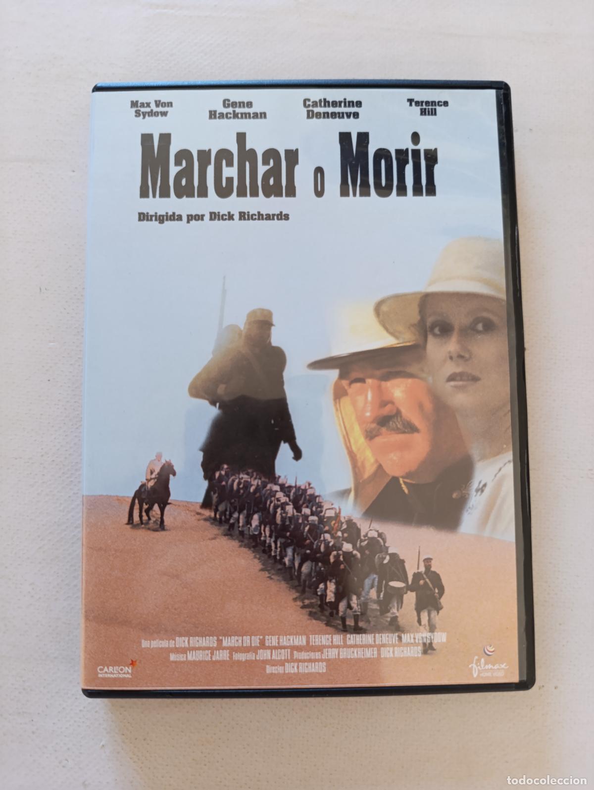 Cine: DVD MARCHAR O MORIR - MAX VON SYDOW, GENE HACKMAN, CATHERINE DENEUVE (278)