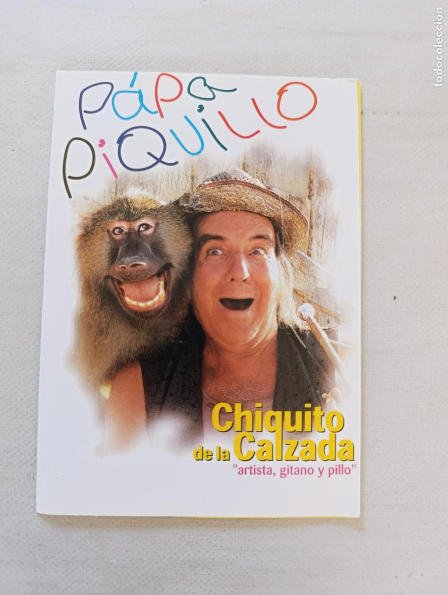 Cine: DVD PAPA PIQUILLO - CHIQUITO DE LA CALZADA - FUNDA FINA CARTON (278)