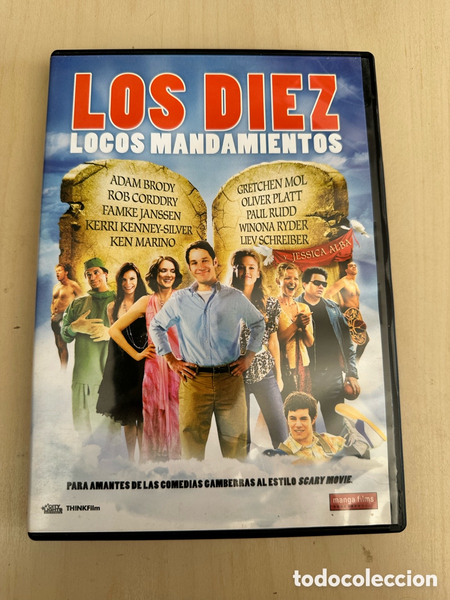 Cinema: RD86 los diez locos mandamientos dvd segunda mano