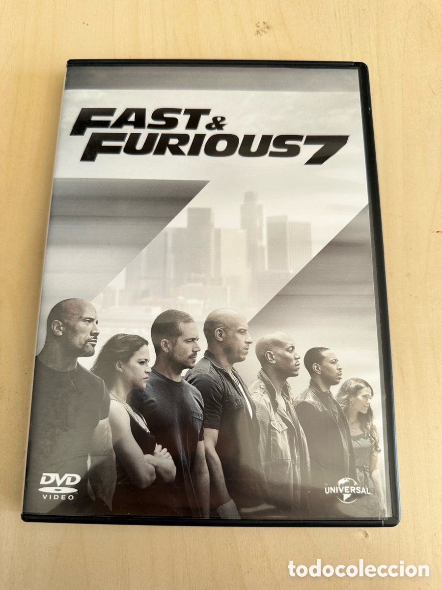 Cine: RD85 fast & furious 7 dvd segunda mano