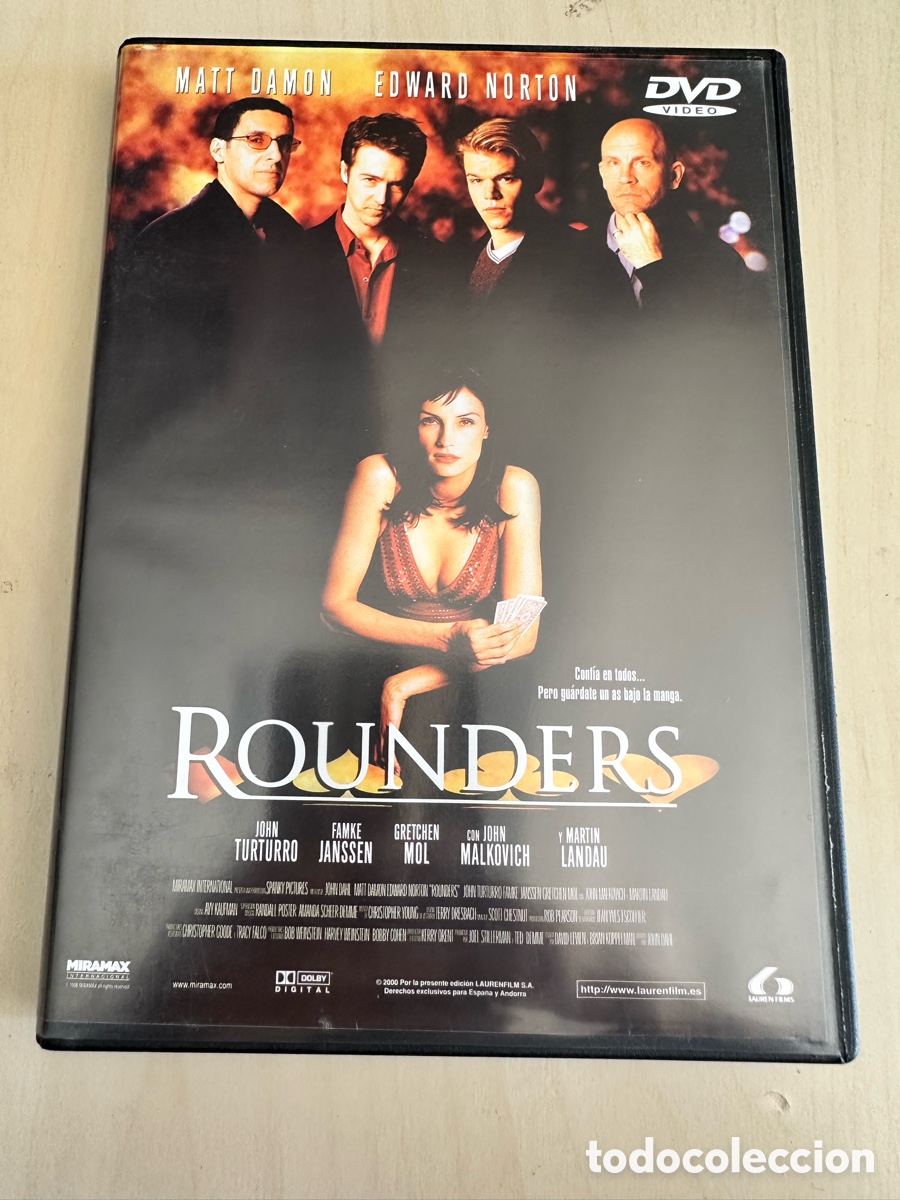 Cine: RD85 rounders dvd segunda mano