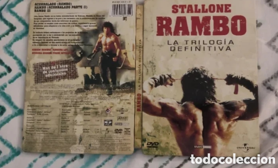 Cine: Trilog&iacute;a Rambo edici&oacute;n coleccionista