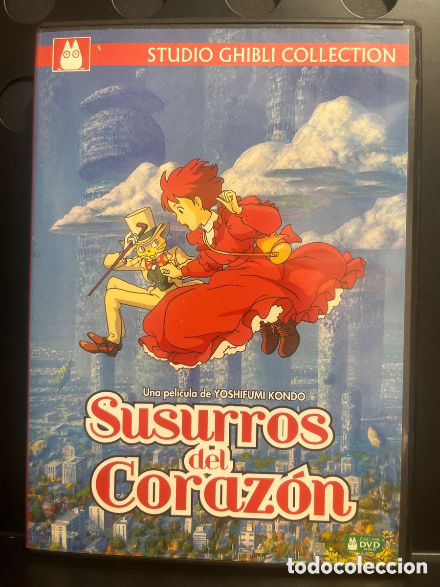 Cine: SUSURROS DEL CORAZ&Oacute;N de YOSHIFUMI KONDO STUDIO GHIBLI COLLECTION DVD ANIME ( 1995/2011 )