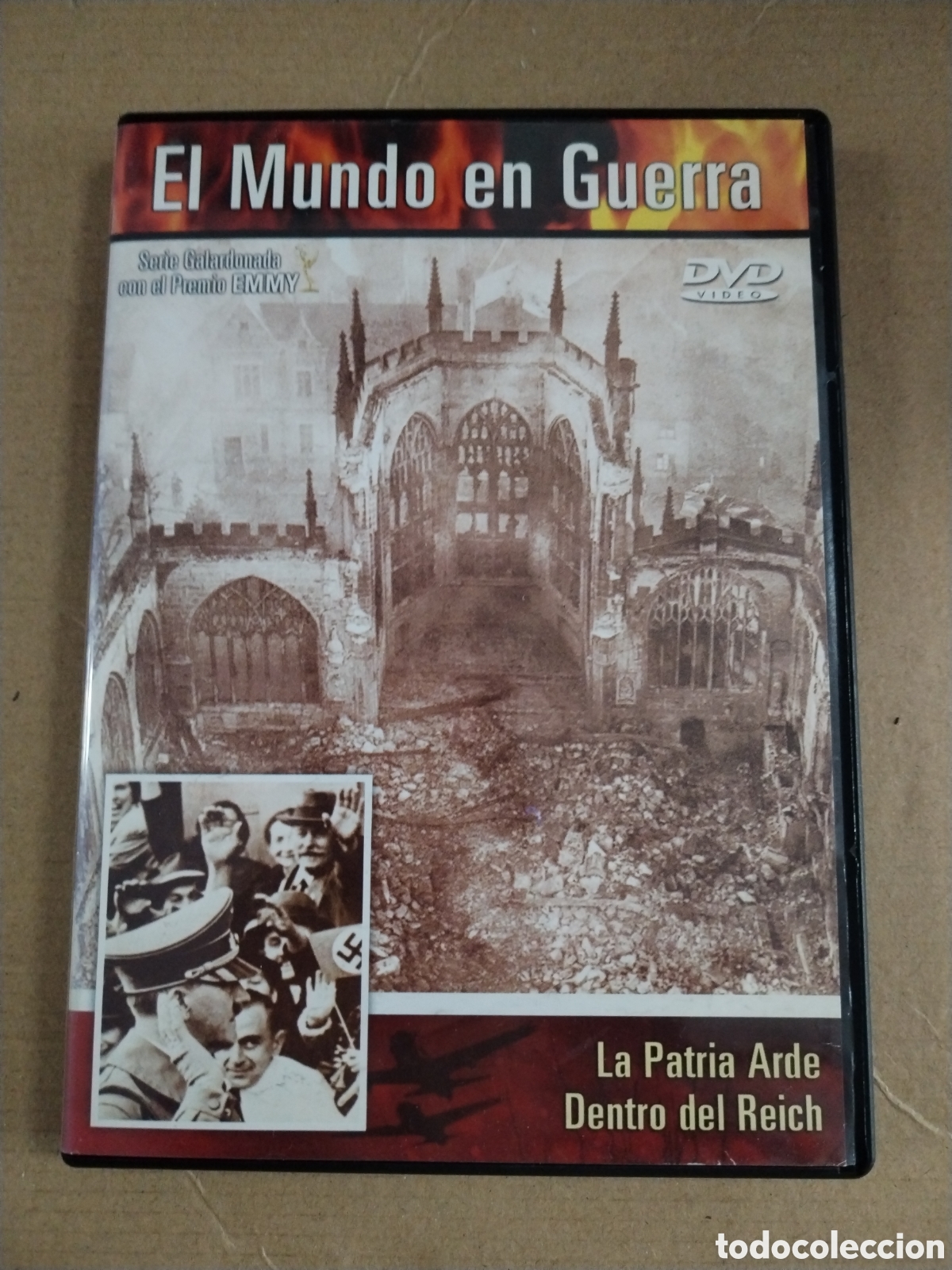 Kino: El mundo en guerra. La patria arde. DVD.