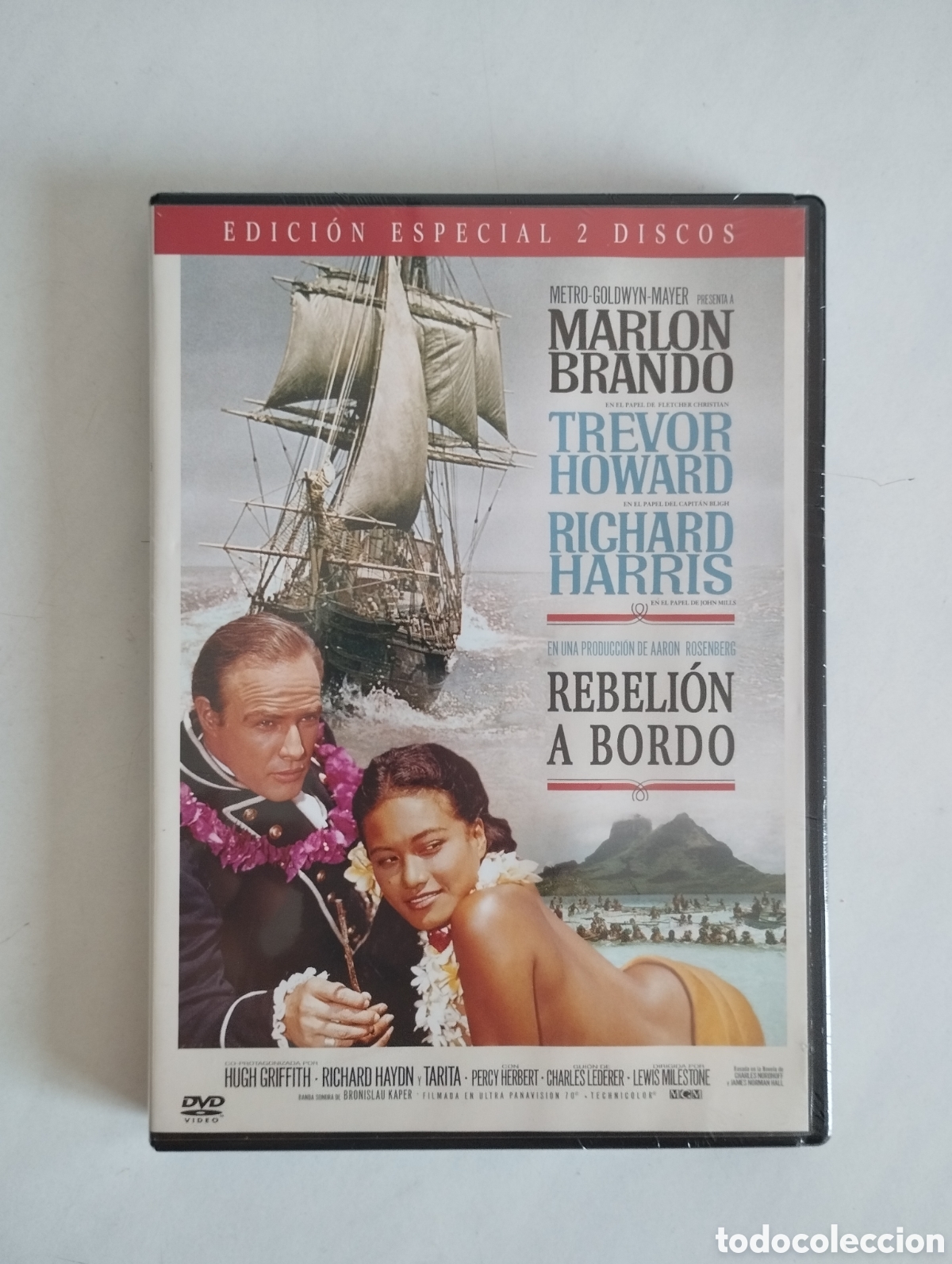 Cine: PELICULA DVD REBELI&Oacute;N A BORDO (EDICI&Oacute;N ESPECIAL 2 DISCOS) SIN ABRIR PRECINTADA