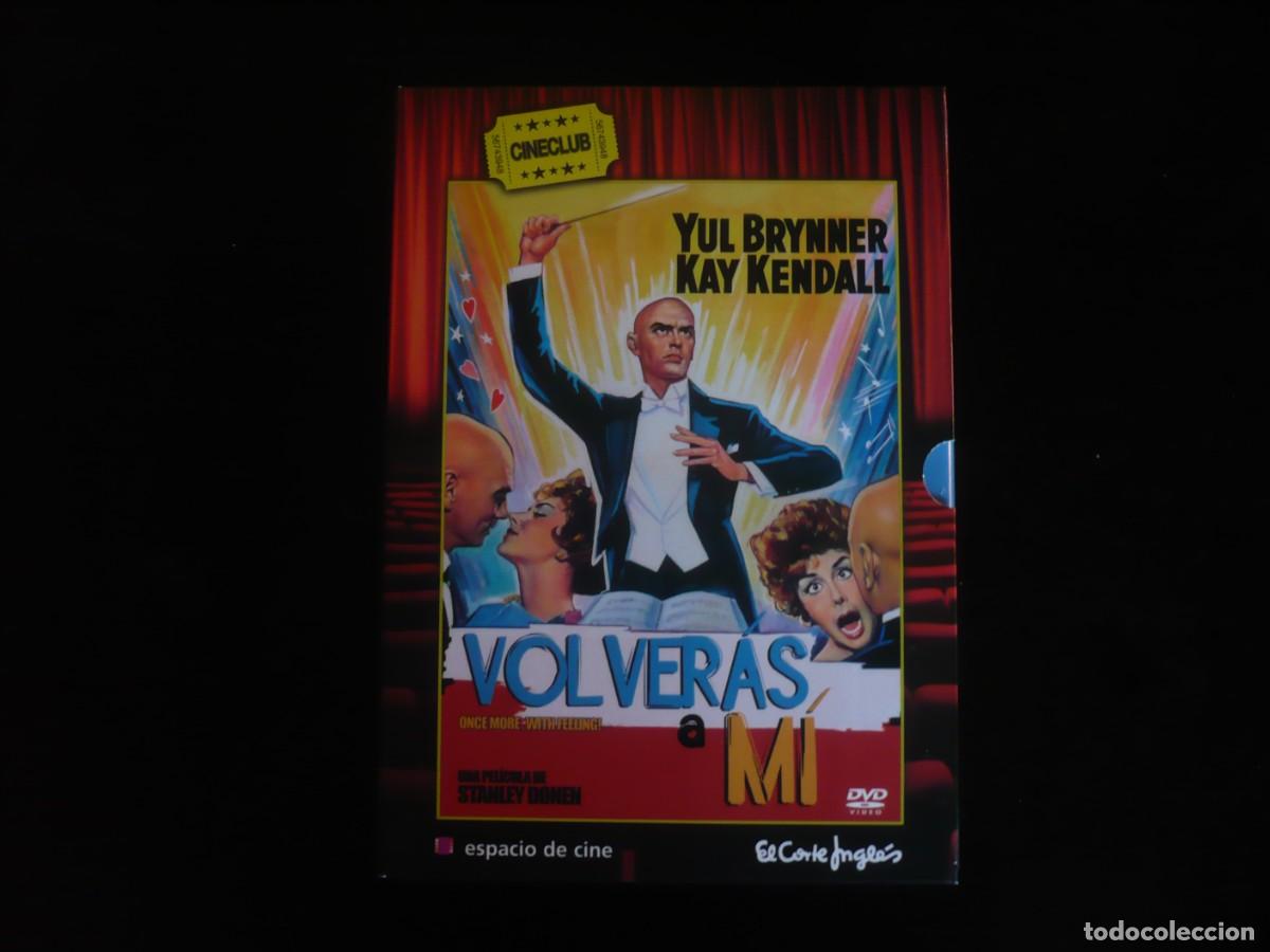 Cine: volveras a mi - yul brynner - edicion coleccionista con librito - dvd como nuevo