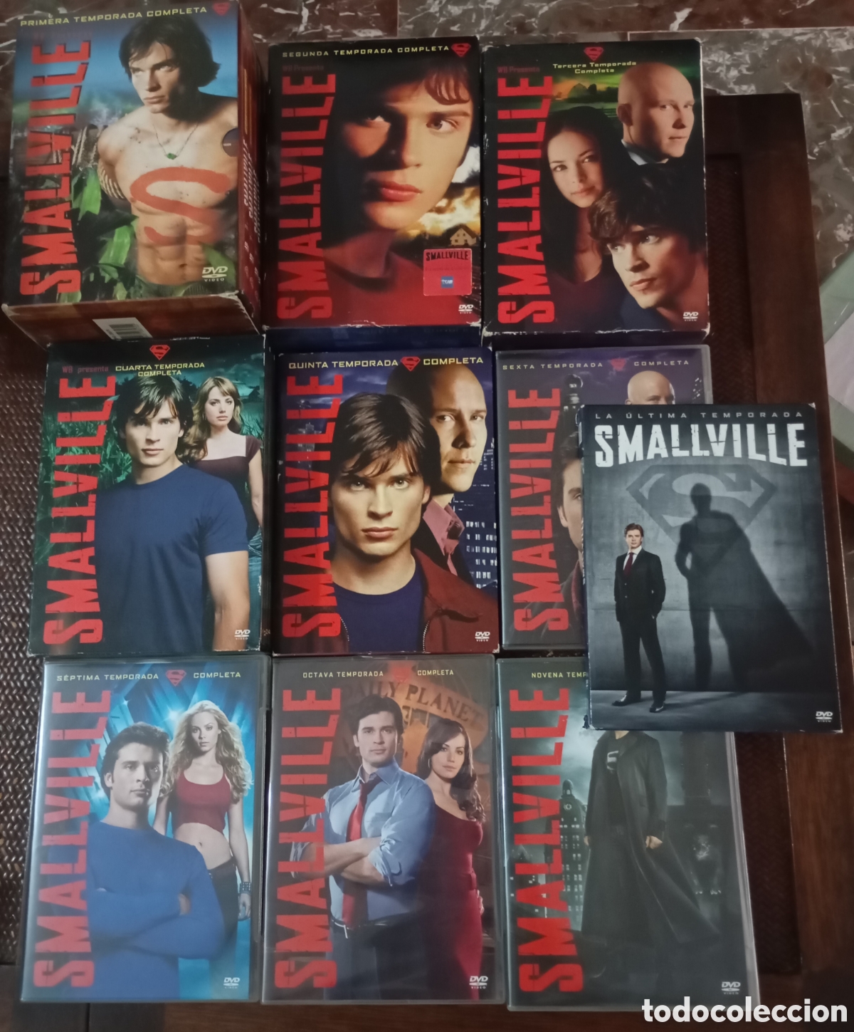 Cine: Colecci&oacute;n completa smallville 10 temporadas en DVD