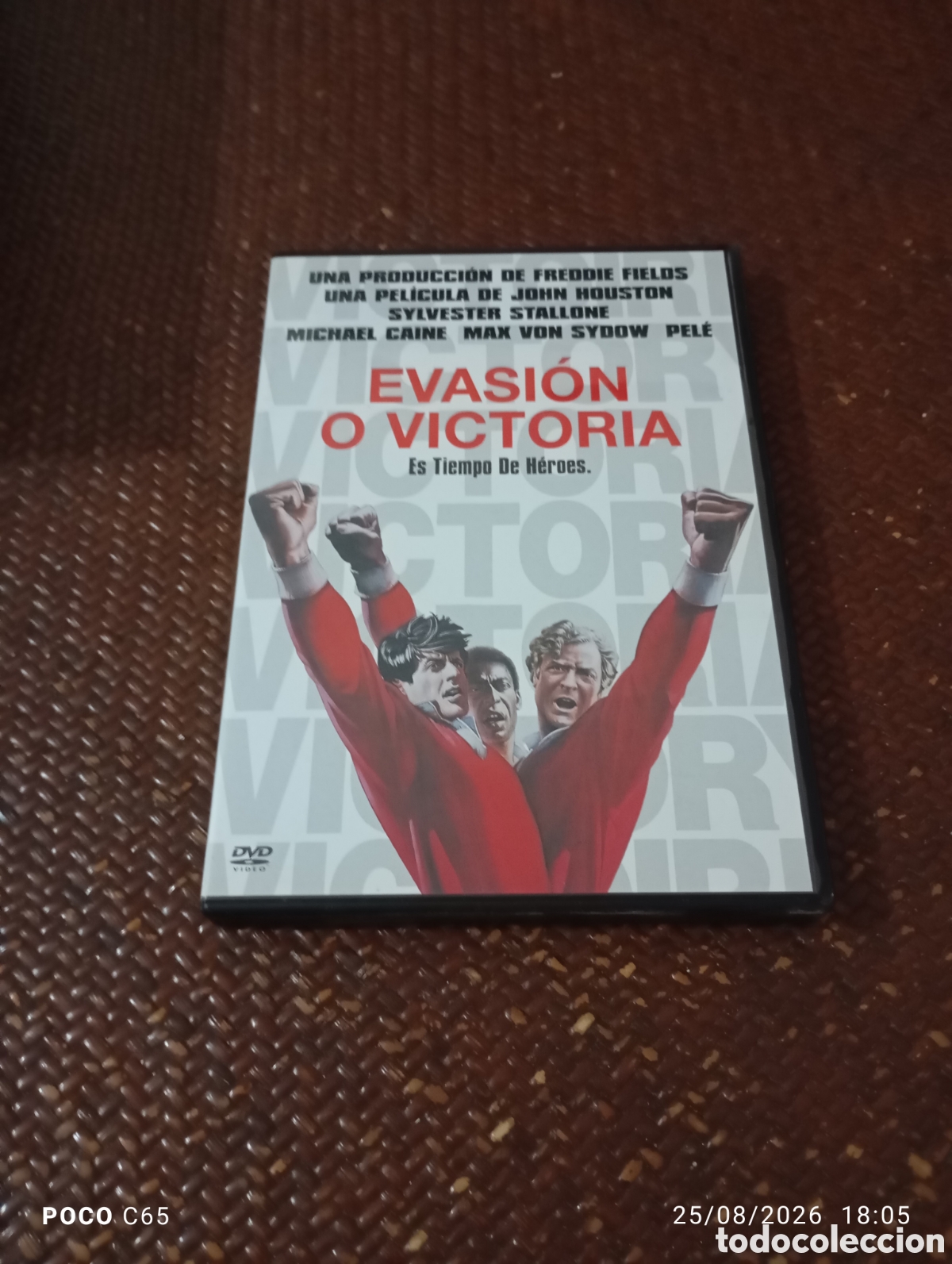 Cine: Evasi&oacute;n o victoria DVD como nuevo