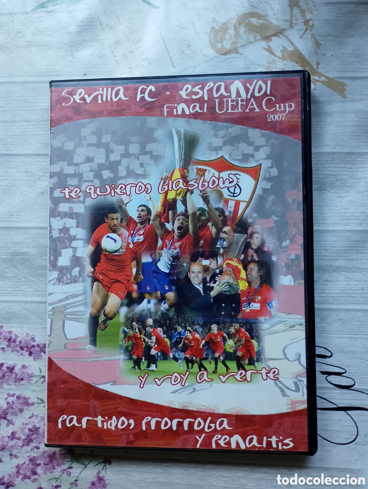 Cine: Final de la Copa de la UEFA 2007 Sevilla FC - Espanyol. 2 dvds
