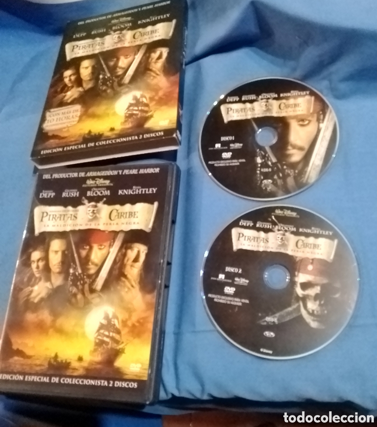 Cine: DVD Piratas en el Caribe