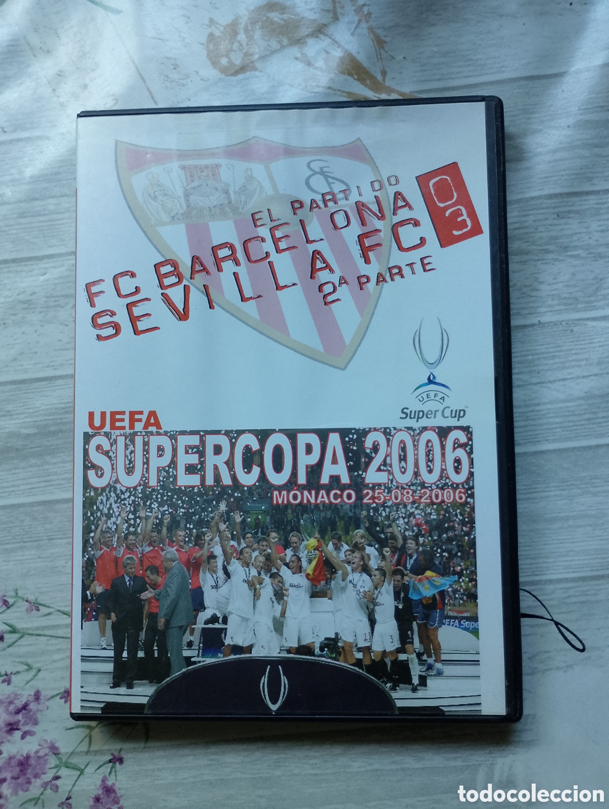 Cinema: DVD Supercopa de Europa 2006 FC Barcelona - Sevilla FC. 2&ordf; parte
