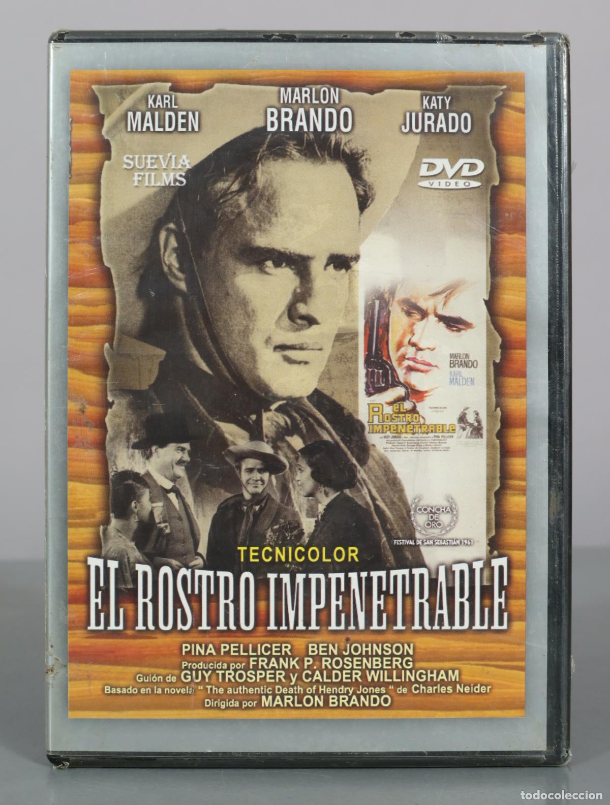 Cine: DVD. El Rostro Impenetrable - Marlon Brando - Suevia Films . PRECINTADO