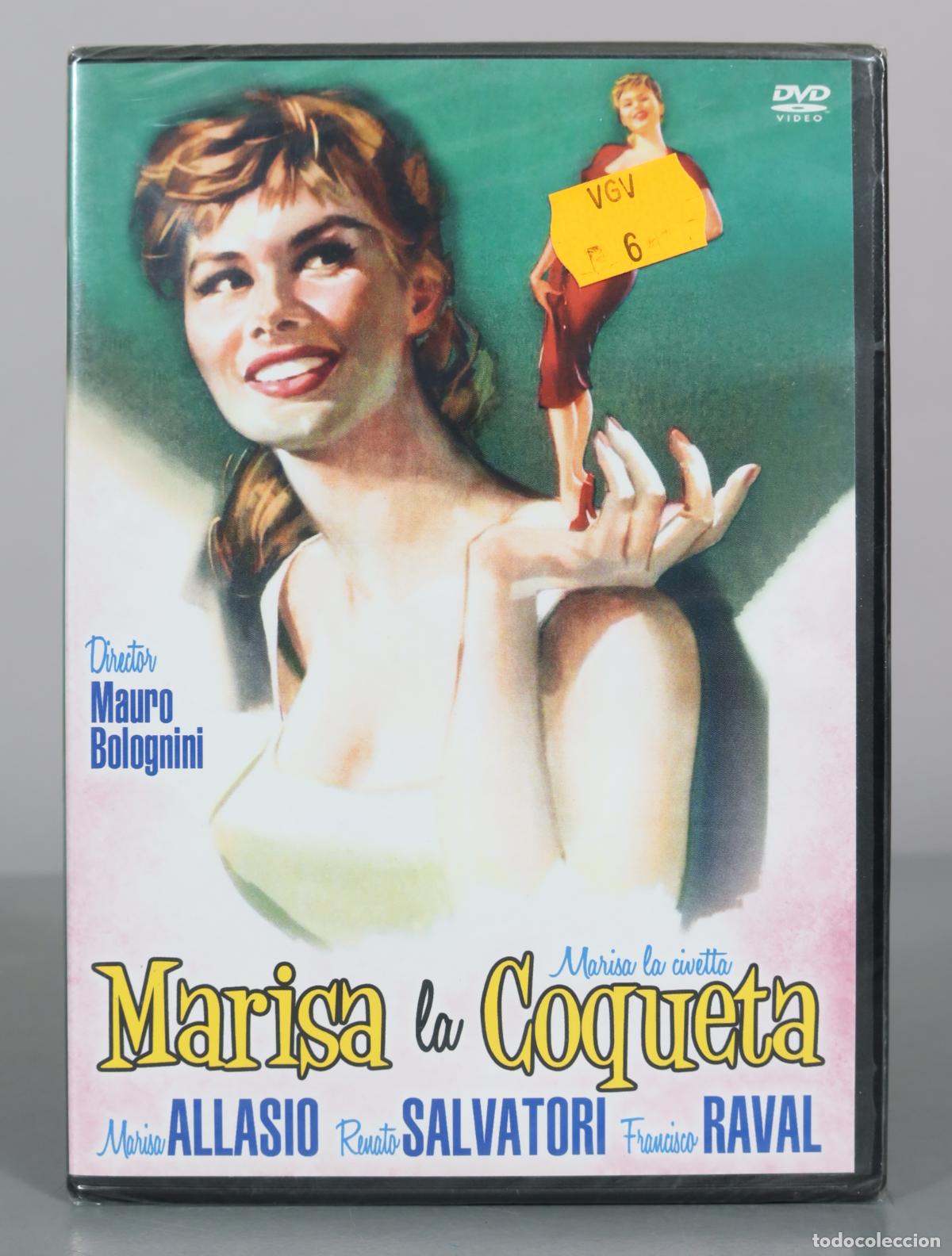 Cine: DVD. Marisa la Coqueta - Mauro Bolognini - Marisa Allasio, Renato Salvatori, Francisco . PRECINTADO