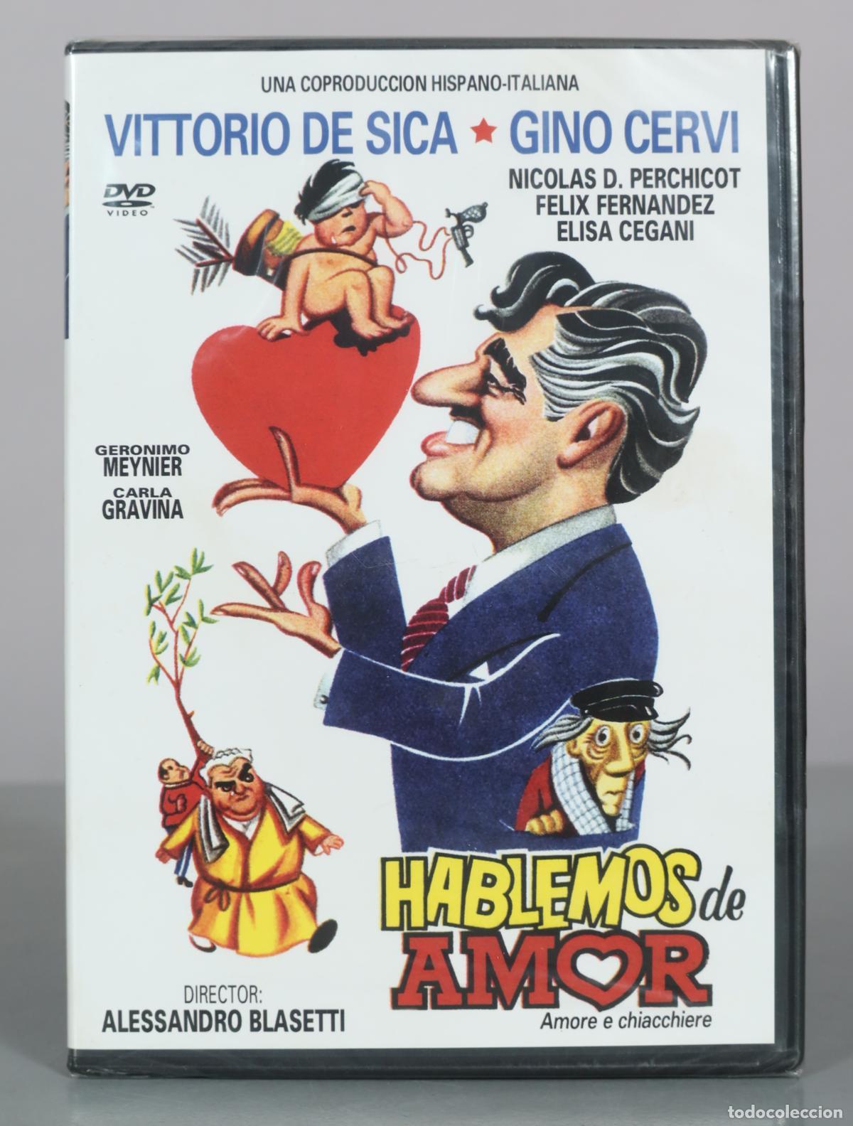 Cine: DVD. Hablemos de amor - Vittorio De Sica, Gino Cervi - Alessandro Blasetti - Feel Films . PRECINTADO
