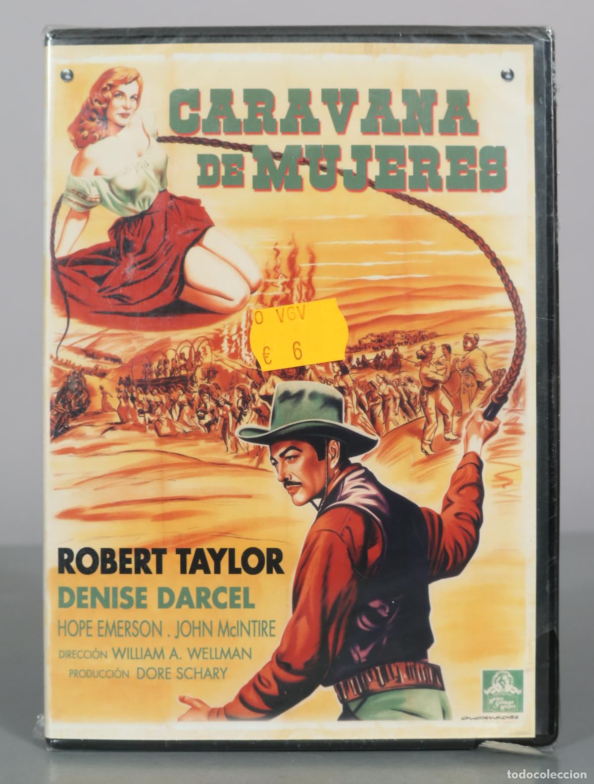Cine: DVD. Caravana de mujeres - Robert Taylor, Denise Darcel, William A. Wellman . PRECINTADO