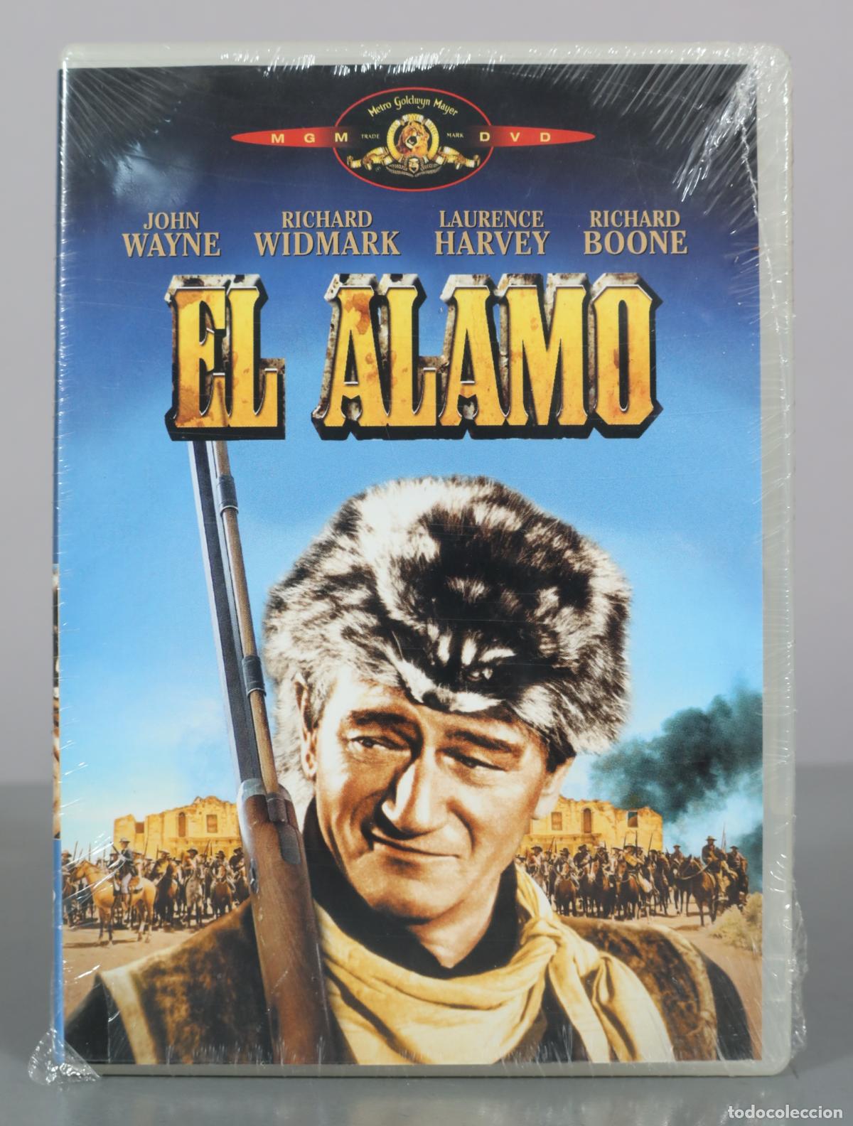Cine: DVD. El &Aacute;lamo - John Wayne, Richard Widmark, Laurence Harvey, Richard Boone . PRECINTADO