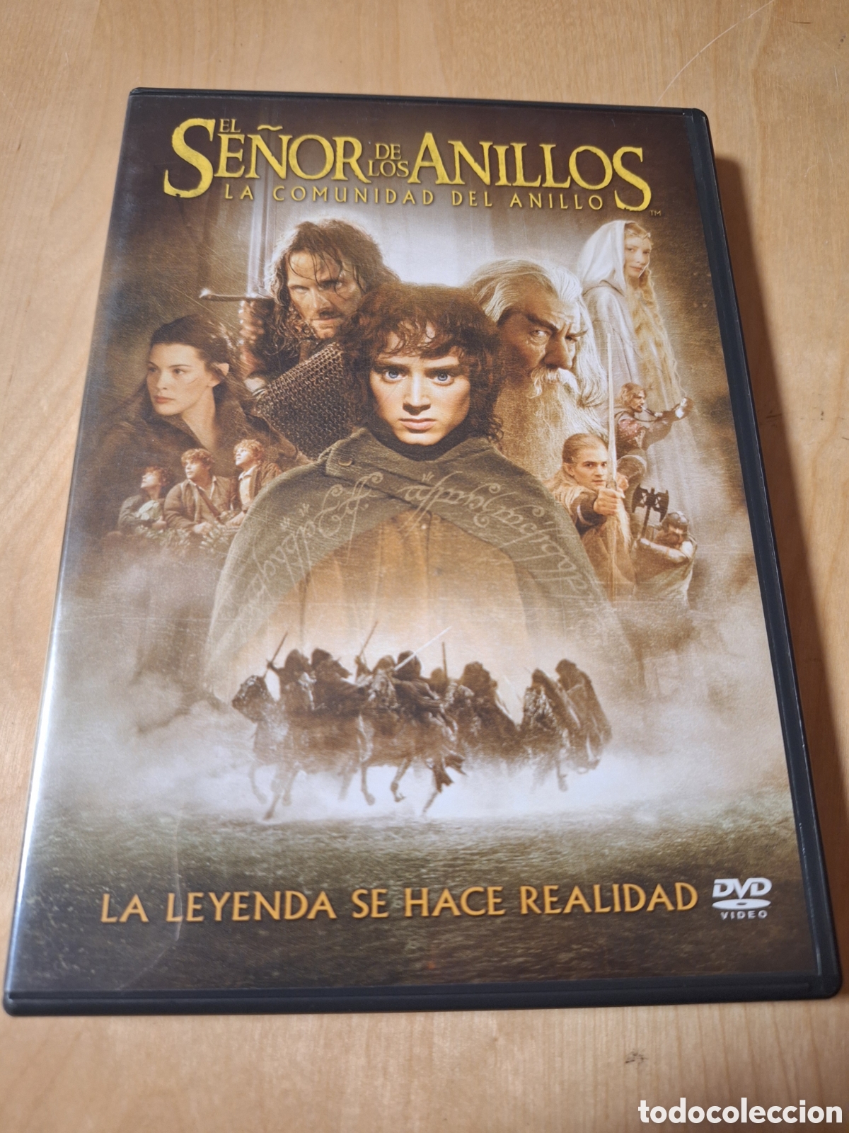 Cine: RD92 el se&ntilde;or de los anillos la comunidad del anillo DVD SEGUNDAMANO