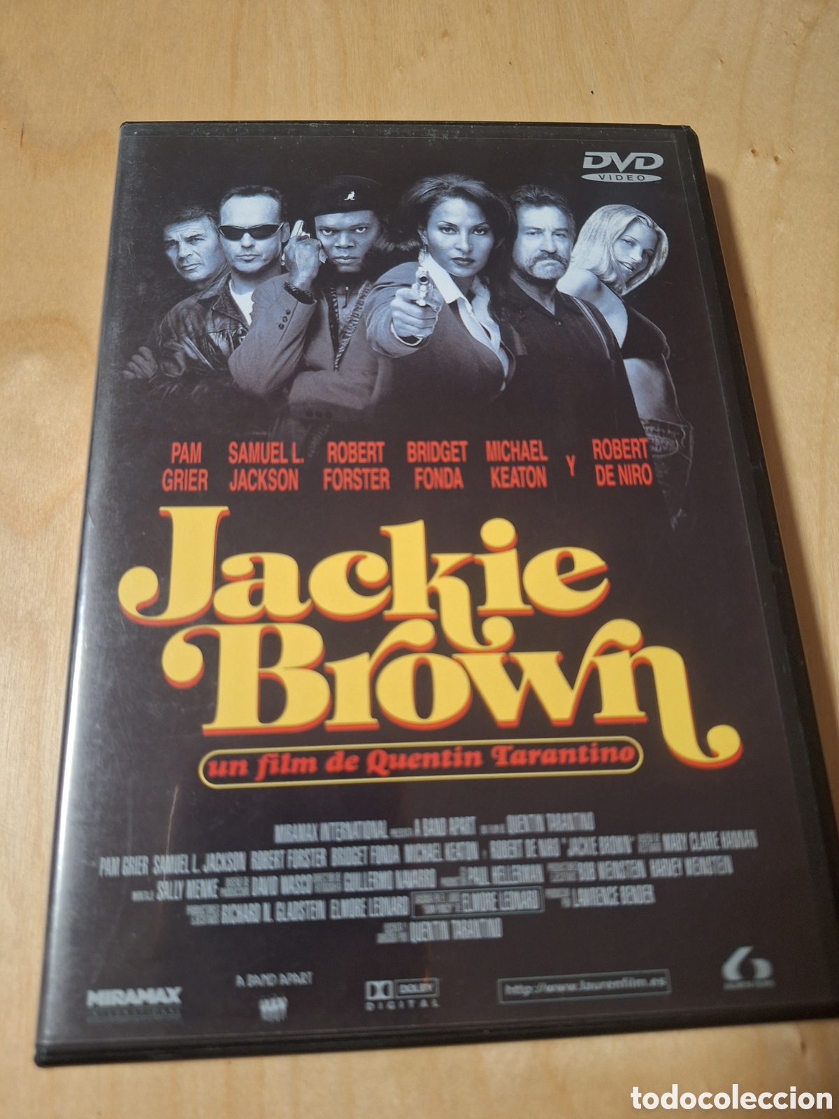Cin&eacute;ma: RD92 jackie brown DVD SEGUNDAMANO