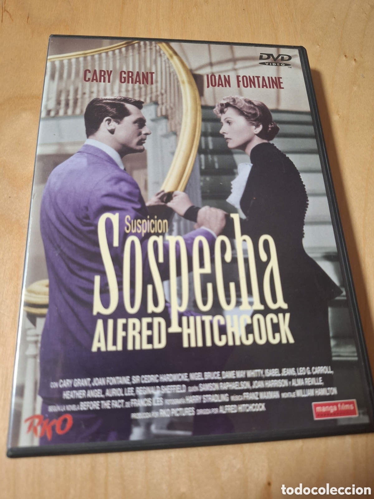 Cine: RD92 sospecha DVD SEGUNDAMANO