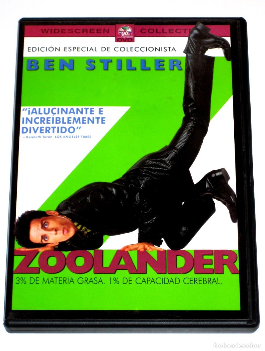 Cine: Zoolander - Ben Stiller Owen Wilson Christine Taylor Will Ferrell Milla Jovovich DVD DESCATALOGADO